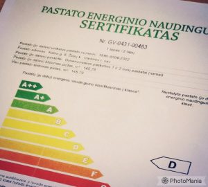Energetinio naudingumo sertifikatas